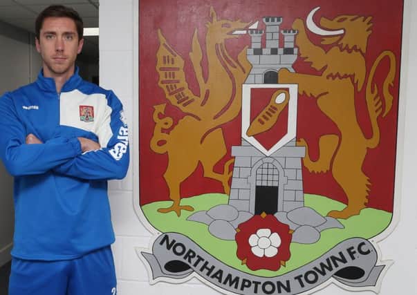 HAPPY TO BE HERE - Luke Prosser has signed for the Cobblers on loan until the end of the season (Picture: Pete Norton)