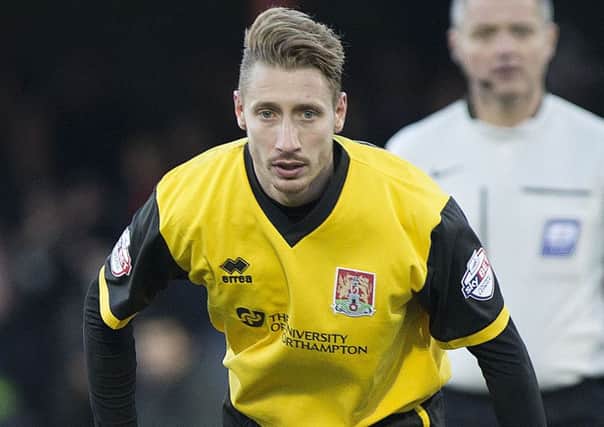 EXTENDING HIS STAY - Lee Martin will be with the Cobblers until the end of the season