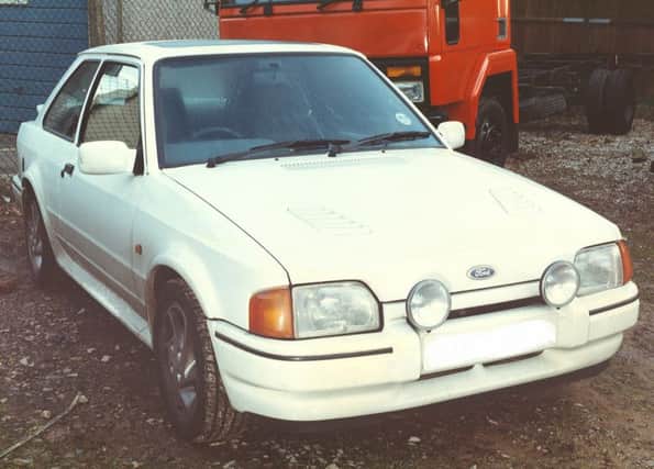 Cars like 1980s Ford Escorts are being targeted by theives