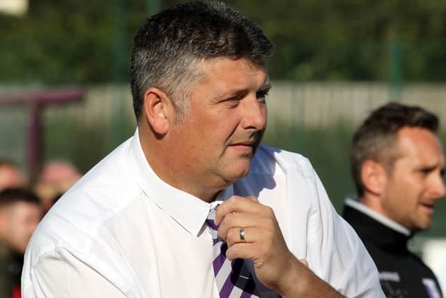 Daventry Town manager Darran Foster saw his side just fail to pick up a point