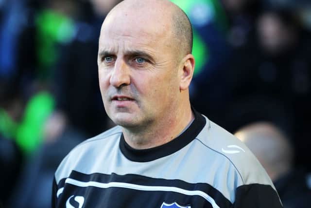 Portsmouth boss Paul Cook