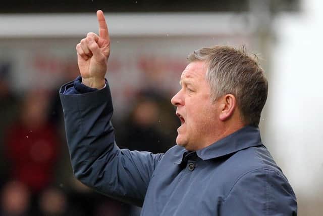 THE ONLY WAY IS UP - Cobblers boss Chris Wilder