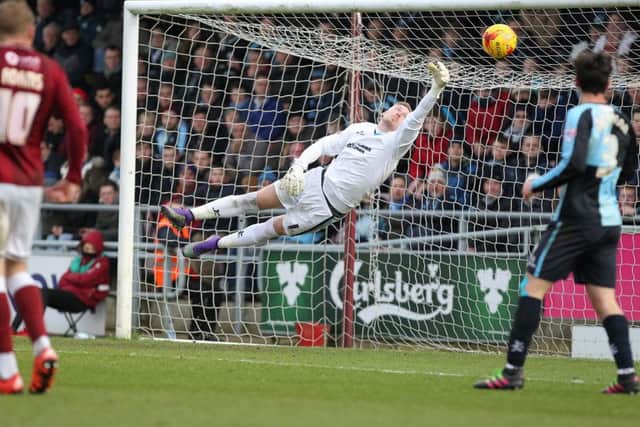 Danny Rose finds the top corner of Ryan Allsop's net (pictures by Sharon Lucey)