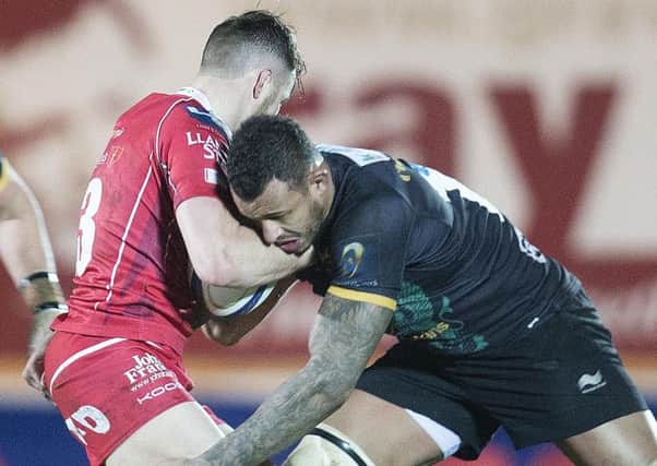 Courtney Lawes has been sent back to Saints and is set to face Worcester Warriors on Saturday (picture: Kirsty Edmonds)