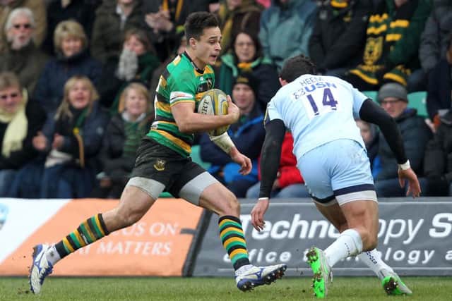 Tom Collins caused Worcester problems all afternoon