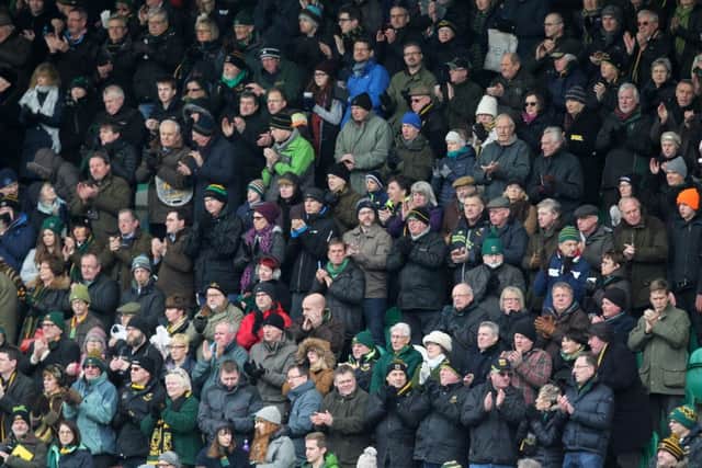 Saints V Worcester Warriors. A minute's applause in memory of India Chipchase. NNL-160229-033840009