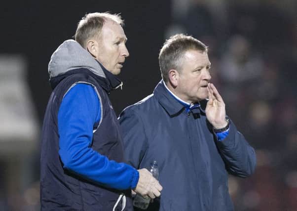 Chris Wilder and Alan Knill