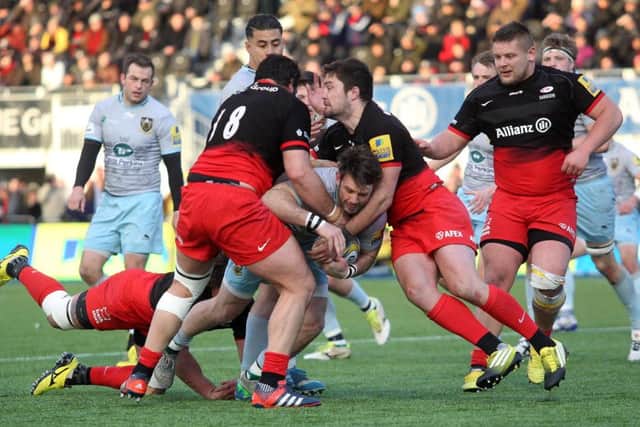 Ben Foden almost grabbed a try