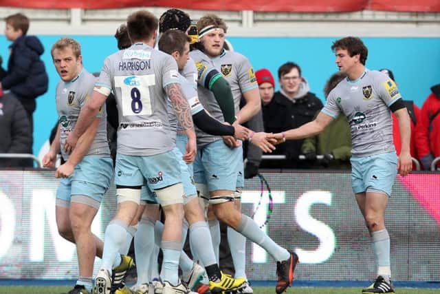 Lee Dickson got Saints' second try