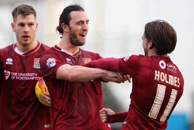 Assist king: Ricky Holmes set up both star man John-Joe O'Toole and James Collins for second-half goals at Carlisle on Saturday (picture by Sharon Lucey)