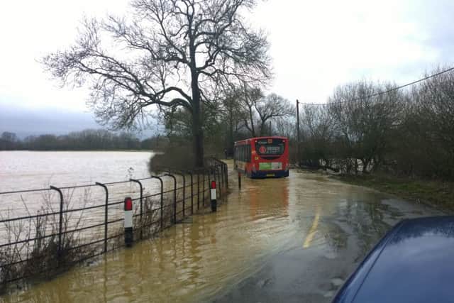Flooding in Nether Heyford
