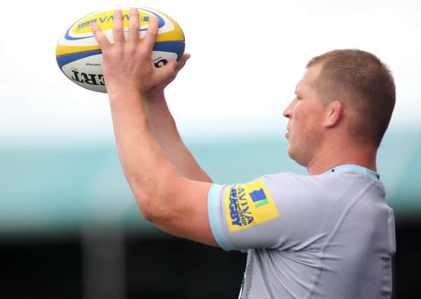 Dylan Hartley is setting his sights on the Grand Slam (picture: Sharon Lucey)