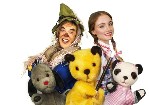 Sooty, Sweep and Soo star in The Wizard of Oz