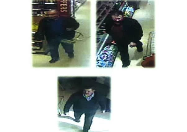 The CCTV images released by police