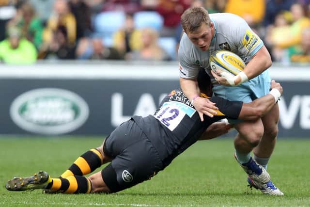Alex Waller was in action for Saints