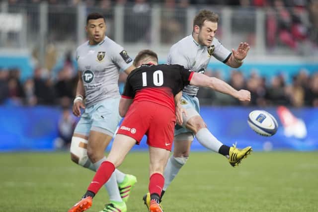 Stephen Myler was up against Owen Farrell