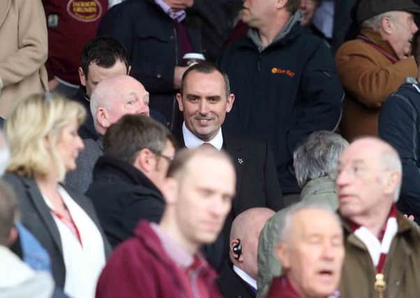 PRIDE - Cobblers chairman Kelvin Thomas enjoyed Saturday's promotion party at Sixfields (Picture: Sharon Luccey)