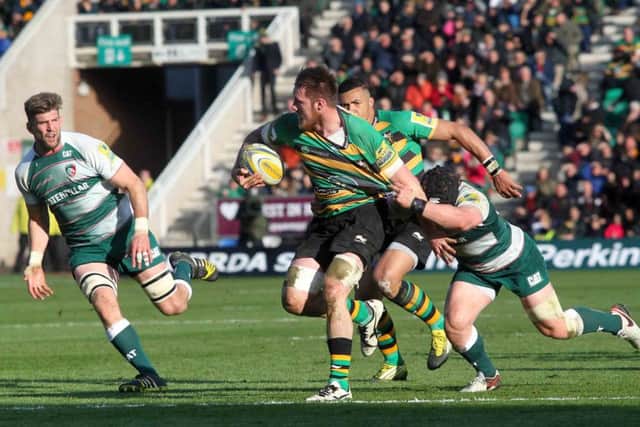 Teimana Harrison took the fight to Tigers