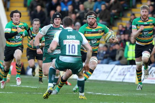 Tom Wood tried to carry Saints forward