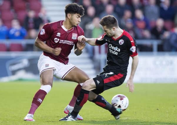 BACK IN THE THICK OF IT - Josh Lelan is delighted to be back in the Cobblers starting line-up