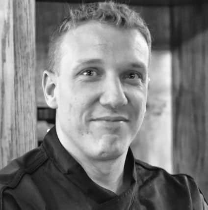 Executive chef Daniel Turner