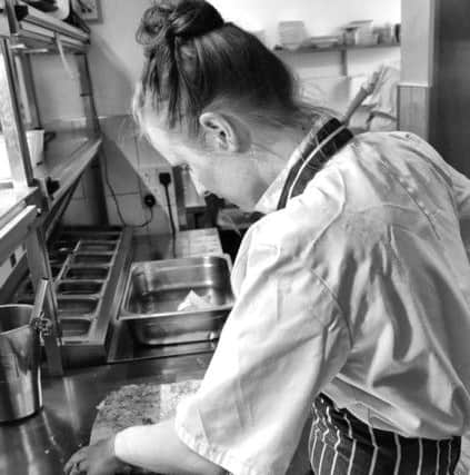 Head chef Kirst Collins