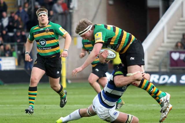 Jamie Gibson has been one of the stars of the season for Saints