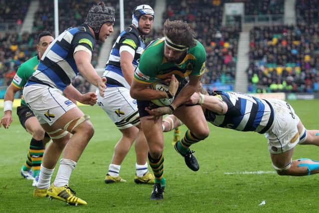 Tom Wood was influential for Saints