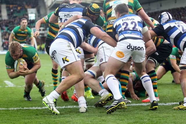 Mike Haywood pounced during the second half