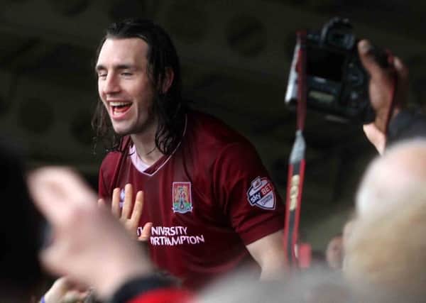 TOP MAN - John-Joe O'Toole has been named the Cobblers supporters' player of the year