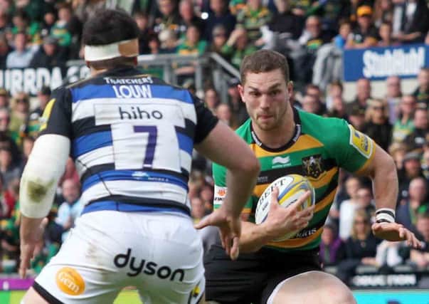 George North is determined to help Saints finish in the top six (picture: Sharon Lucey)