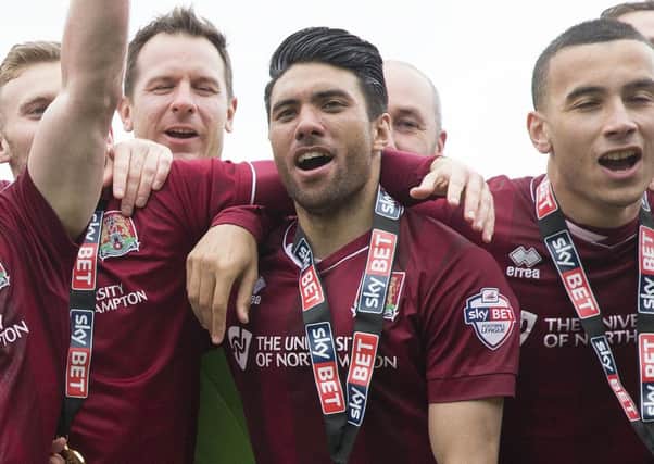 HAPPY MAN - Danny Rose is keen to sign a new Cobblers contract