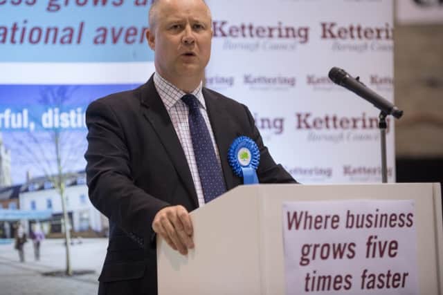 Northants Police and Crime Commissioner PCC elections, May 6, 2016. Kettering Conference Centre. Winner Stephen Mold, Conservatives. Runner-up Kevin McKeever, Labour NNL-160605-162226001