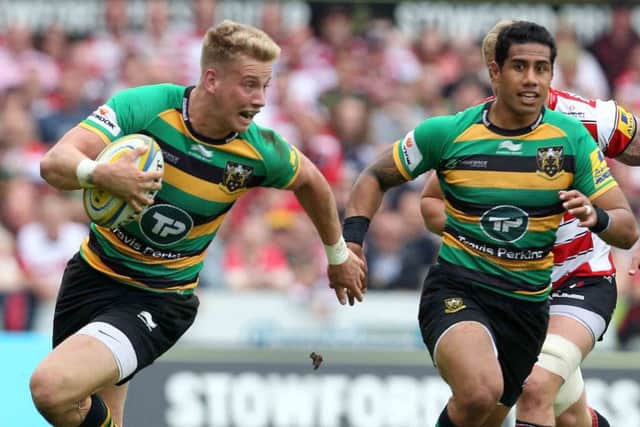 Harry Mallinder made a fine run for Saints' opener