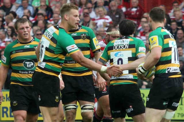 Harry Mallinder played a key role in two tries