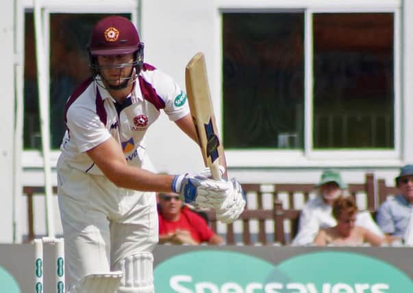 Alex Wakely helped Northants rebuild against Kent (picture: Peter Short)