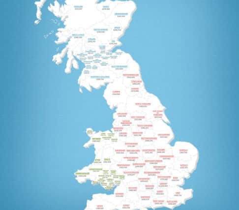 Map of house prices by 2030