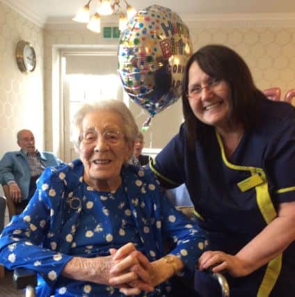 Connie Kirton celebrated her 104th birthday on Friday May 13