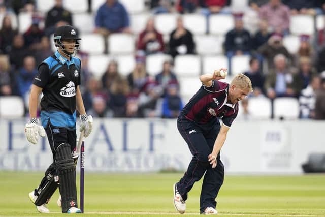 Stone injured his knee while celebrating then attempted to bowl the final ball of his over before falling to the ground