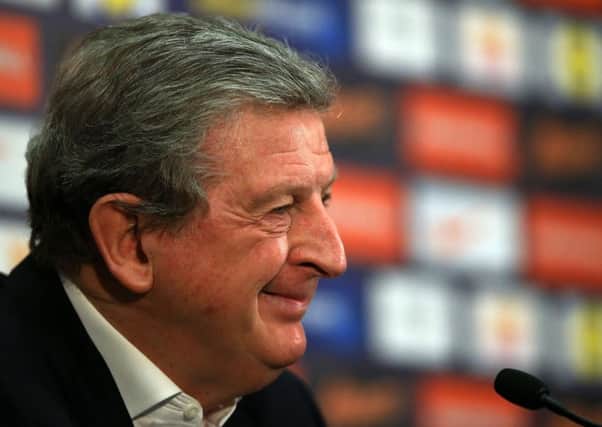Departed: England manager Roy Hodgson