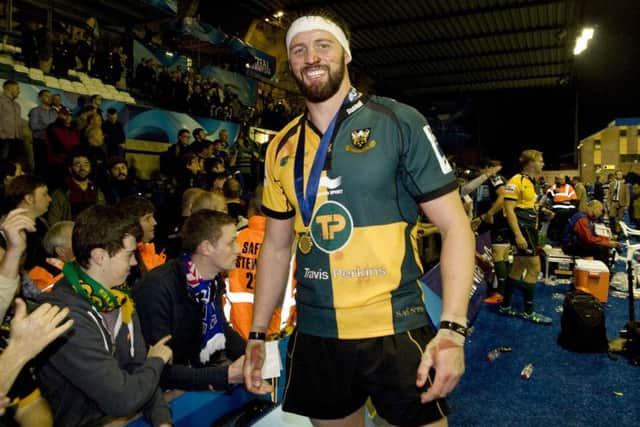 Wood skippered Saints to Amlin Challenge Cup final glory in 2014