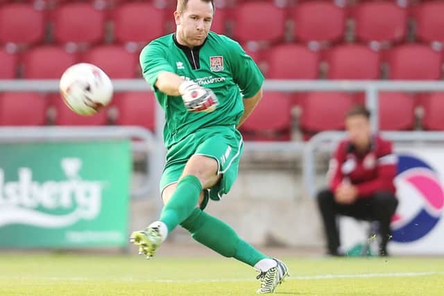 Ryan Clarke has left the Cobblers and signed for AFC Wimbledon