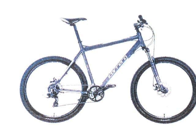 A carrera bike like this was stolen from West Glebe Park