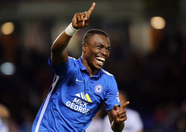 COMING TO SIXFIELDS - the Cobblers are believed to be close to signing former Peterborough United central defender Gaby Zakuani