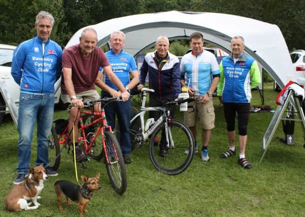 Members of Daventry Cycling Club at last years Cyclefest
