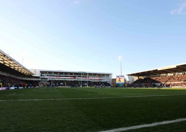 Franklin's Gardens is Louis Picamoles' new home (picture: Sharon Lucey)