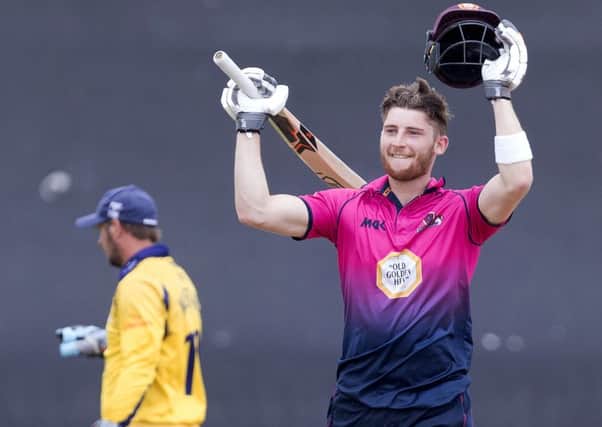 Rob Keogh struck a superb century for the Steelbacks against Durham (picture: Kirsty Edmonds)