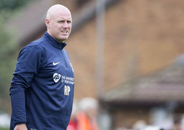 Rob Page is ready for his first competitive game as Cobblers boss (picture: Kirsty Edmonds)