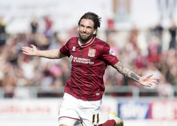 Ricky Holmes left Cobblers for Charlton during the summer (picture: Kirsty Edmonds)