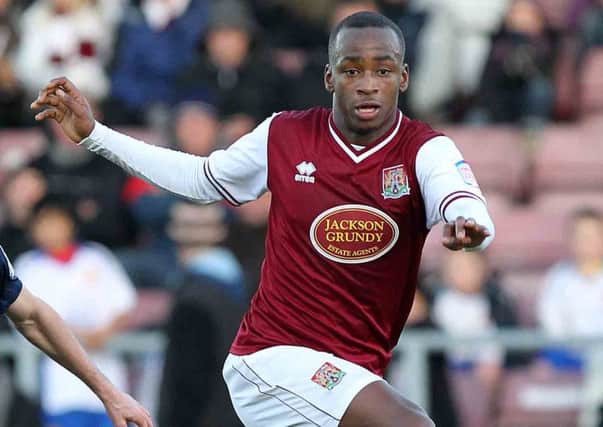 SIXFIELDS RETURN - former Cobblers loan man Saido Berahino is set to start for West Brom in Tuesday night's EFL Cup clash at Northampton